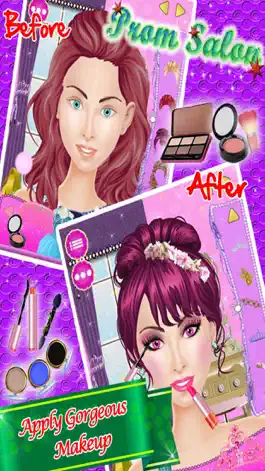 Game screenshot Prom Night Makeover Spa Salon hack