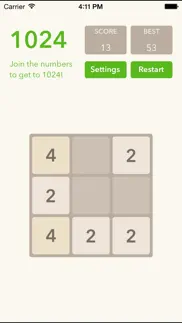 2048 reloaded iphone screenshot 1