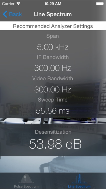 Pulsed RF Calculator screenshot-3