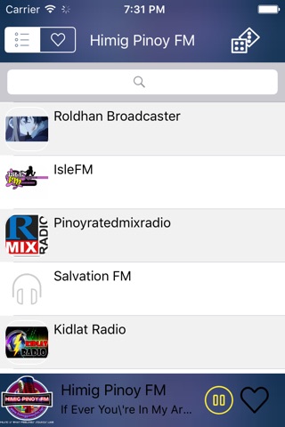 Philippines Radio Live (Tagalog - Pinoy - Manila - Filipino - Pilipino ) screenshot 4