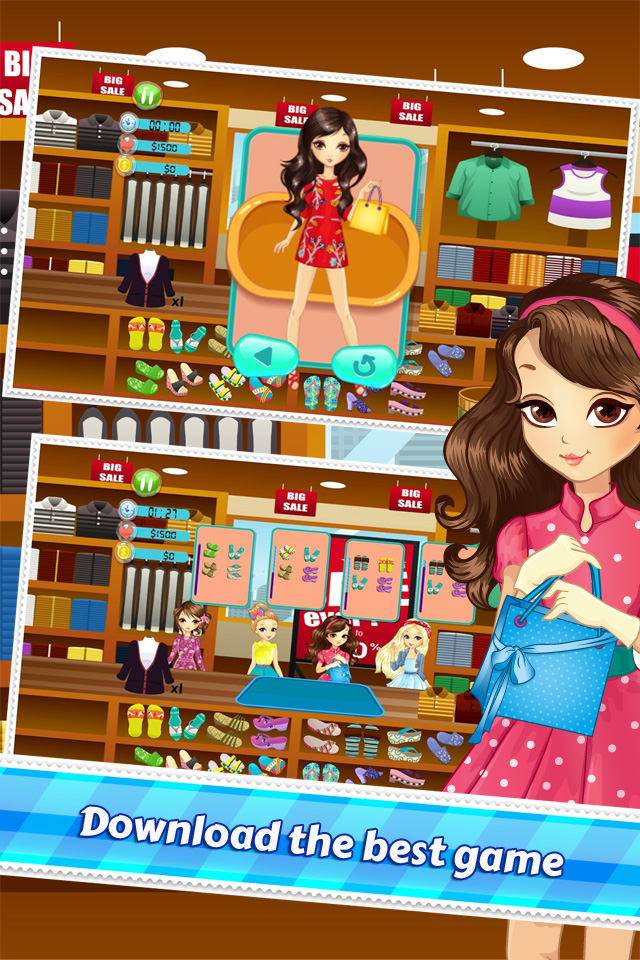 Girl Fashion Shopping Mall