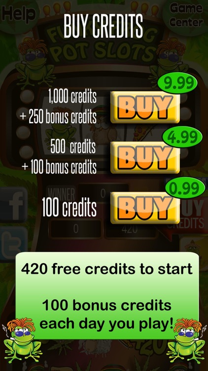 Funky Frog Pot Slots screenshot-4