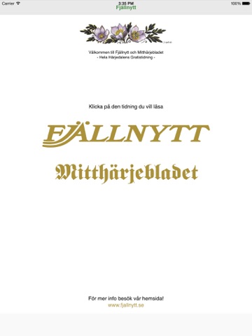 Screenshot #4 pour Fjällnytt