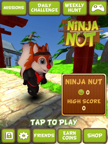 Screenshot #4 pour Ninja Nut: Taichi Legend Dash!