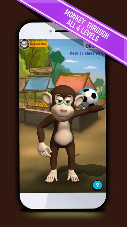 Monkey Feet FREE: Flicking,Kicking Soccer Ball Juggling Champion screenshot-3