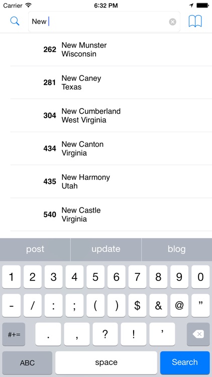 Area Code