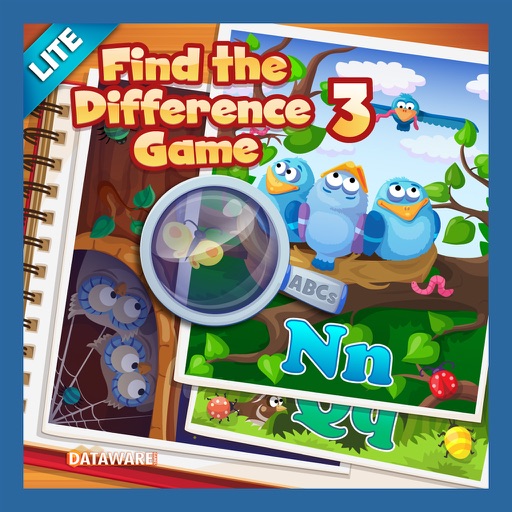 Find the Difference Game 3 Lite: ABCs iOS App