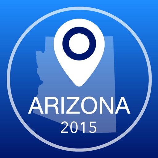 Arizona Offline Map + City Guide Navigator, Attractions and Transports icon