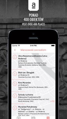 Archimapa - przewodnik po warszawskiej architekturze //  Archimap - mobile guide to the architecture of Warsawのおすすめ画像2