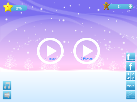 Aha Santa Jump iPad screenshot