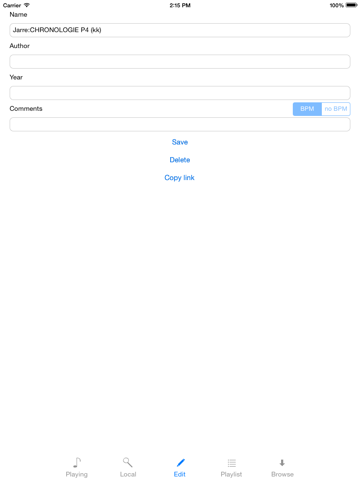 PureModPlay iPad screenshot 2 - Music app