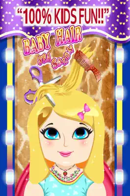 Game screenshot Baby Hair Saloon Makeover - cut, color, wash & create fun different hairstyles for princess free apk