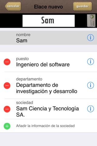 business card scanner-sam pro screenshot 4