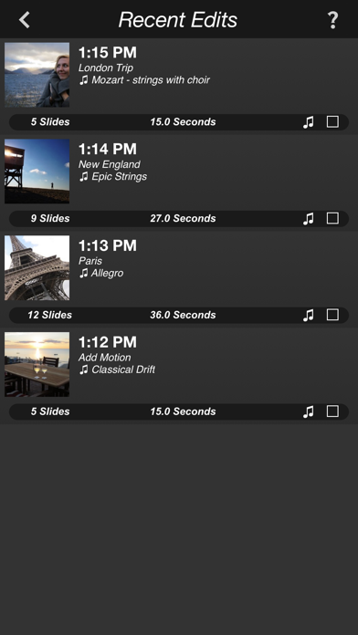 PhotoMotion Screenshot
