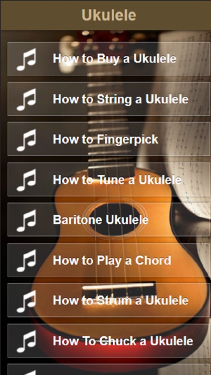 Ukulele Lessons - Learn How To Play Ukulele