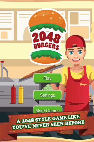 Burger Builder 2048 Matching and Sliding Number Puzzle - Super Addictive And Fun Games FREE screenshot 3