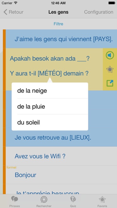 Screenshot #2 pour Guide de conversation d'indonésien – Voyagez aisément en Indonésien