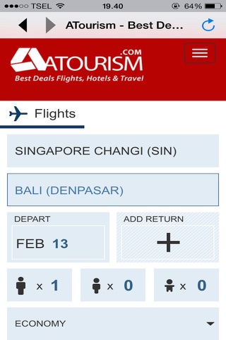 ATourism - Best Deals Flights, Hotels & Travel screenshot 2