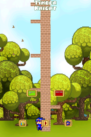 A Pixel Knight Timber - Fun Kids Games for Boys & Girls (8+) Free screenshot 2