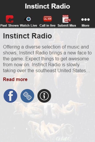 Instinct Radio App screenshot 2