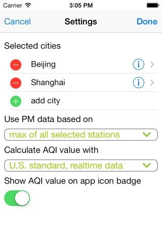 Air Quality China screenshot 3