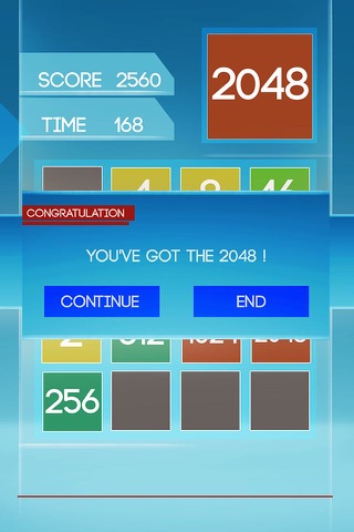 2048 classic edition ! screenshot 2