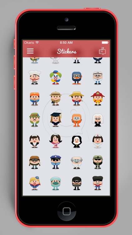 ChatMate - Stickers for Whatsapp, iMessage, Kik Messenger, Phone Line