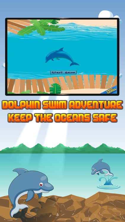 Dolphin Swim Adventure: Keep the Oceans Safe