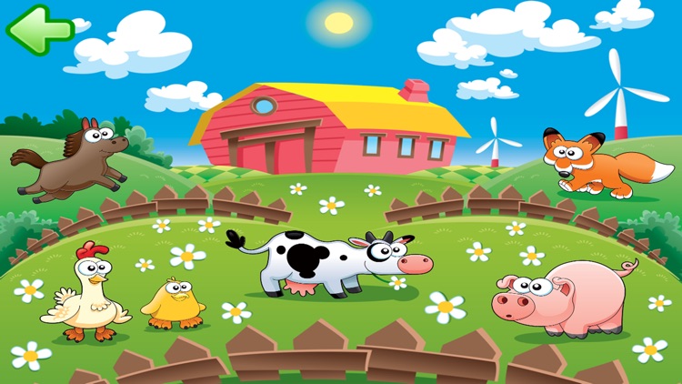 Animal sounds puzzle for kids screenshot-3