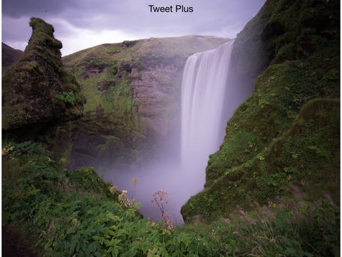 Tweet Plus iPad screenshot 4 - Social Networking app