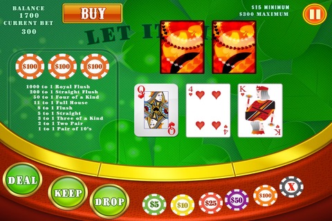 Let it Play Lucky Patty's Gold Leprechaun Cards Games screenshot 4