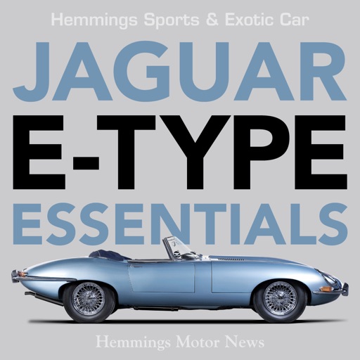 Jaguar E-Type Essentials Interactive Book icon