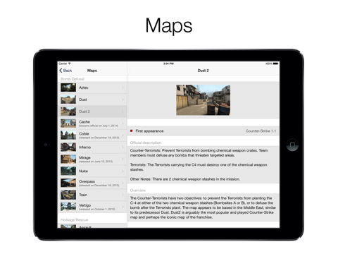 Screenshot #6 pour Database for Counter-Strike: Global Offensive™ (Weapons, Guides, Maps, Tips & Tricks)