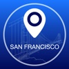 San Francisco Offline Map + City Guide Navigator, Attractions and Transports