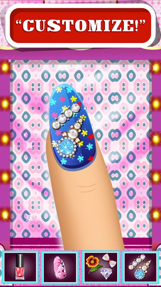 Princess Nail Salon For Trendy Girls - Make-over art nail experience like crayola party FREE - 1.0 - (iOS)