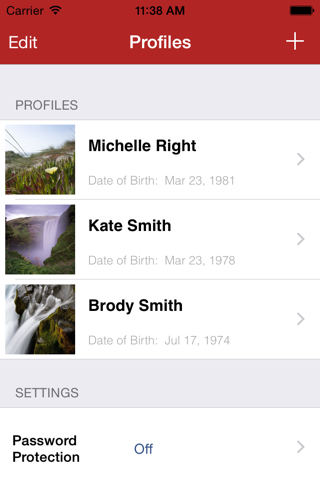 Family Medical History - náhled