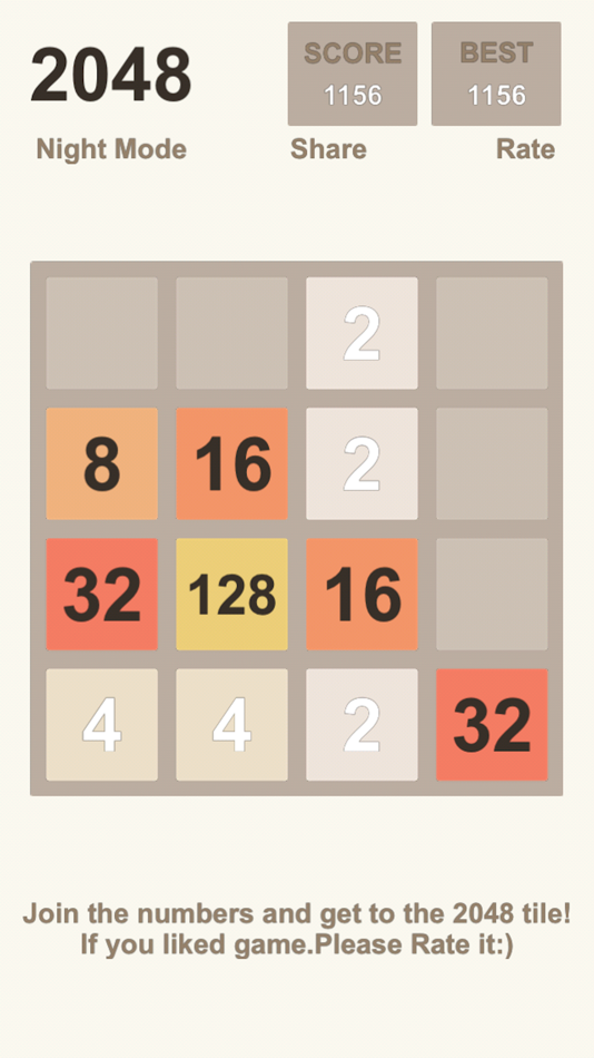 #4. 2048 Number (iOS) 来自: 阳辉 刘