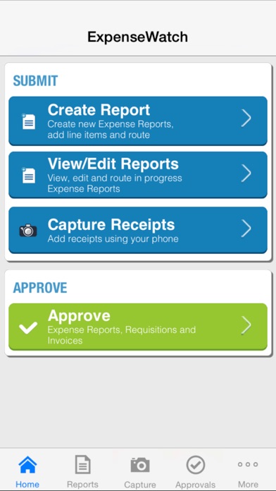 Screenshot #1 pour ExpenseWatch Mobile App