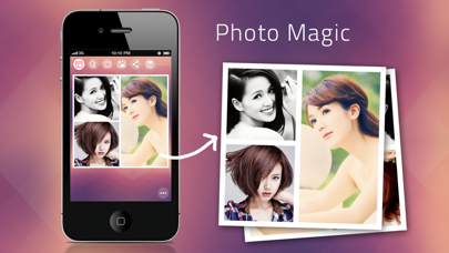 How to cancel & delete Photo Magic - Awesome Photo Collages from iphone & ipad 1