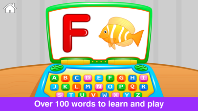 Screenshot #3 pour My First ABC Laptop - Learning Alphabet Letters Game for Toddlers and Preschool Kids