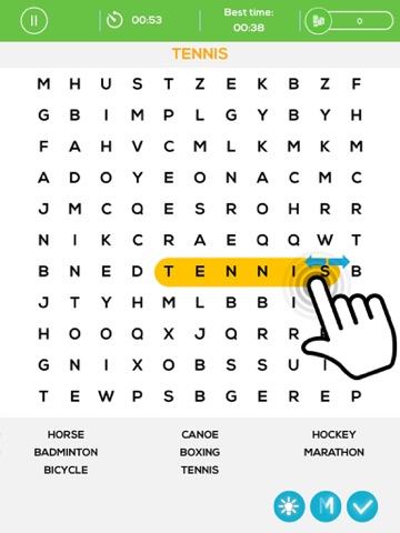 Screenshot #5 pour Mots cachés - jeu de puzzle gratis