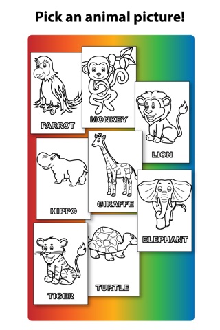 An Animal Kingdom Coloring Book screenshot 2