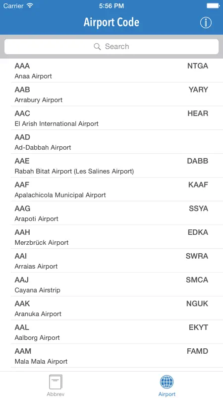 AviationABB - Aviation Abbreviation and Airport Code screenshot 4 of 5