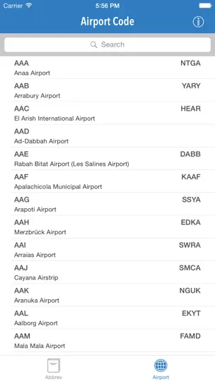 AviationABB - Aviation Abbreviation And Airport Code iPhone-skjermbilde 4