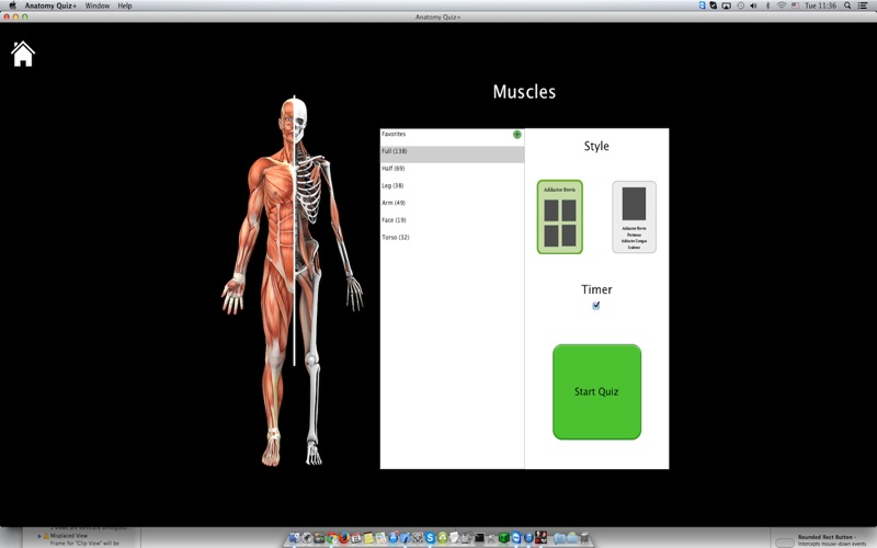 anatomy quiz+ iphone screenshot 2