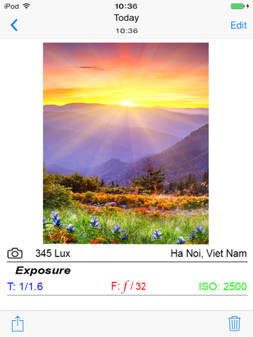 Screenshot #5 pour Lux Camera - Light Meter & Measurement