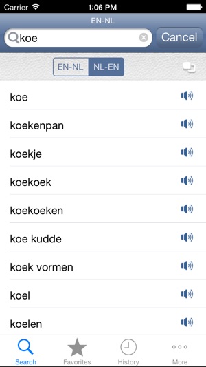 Dutch<>English Dictionary