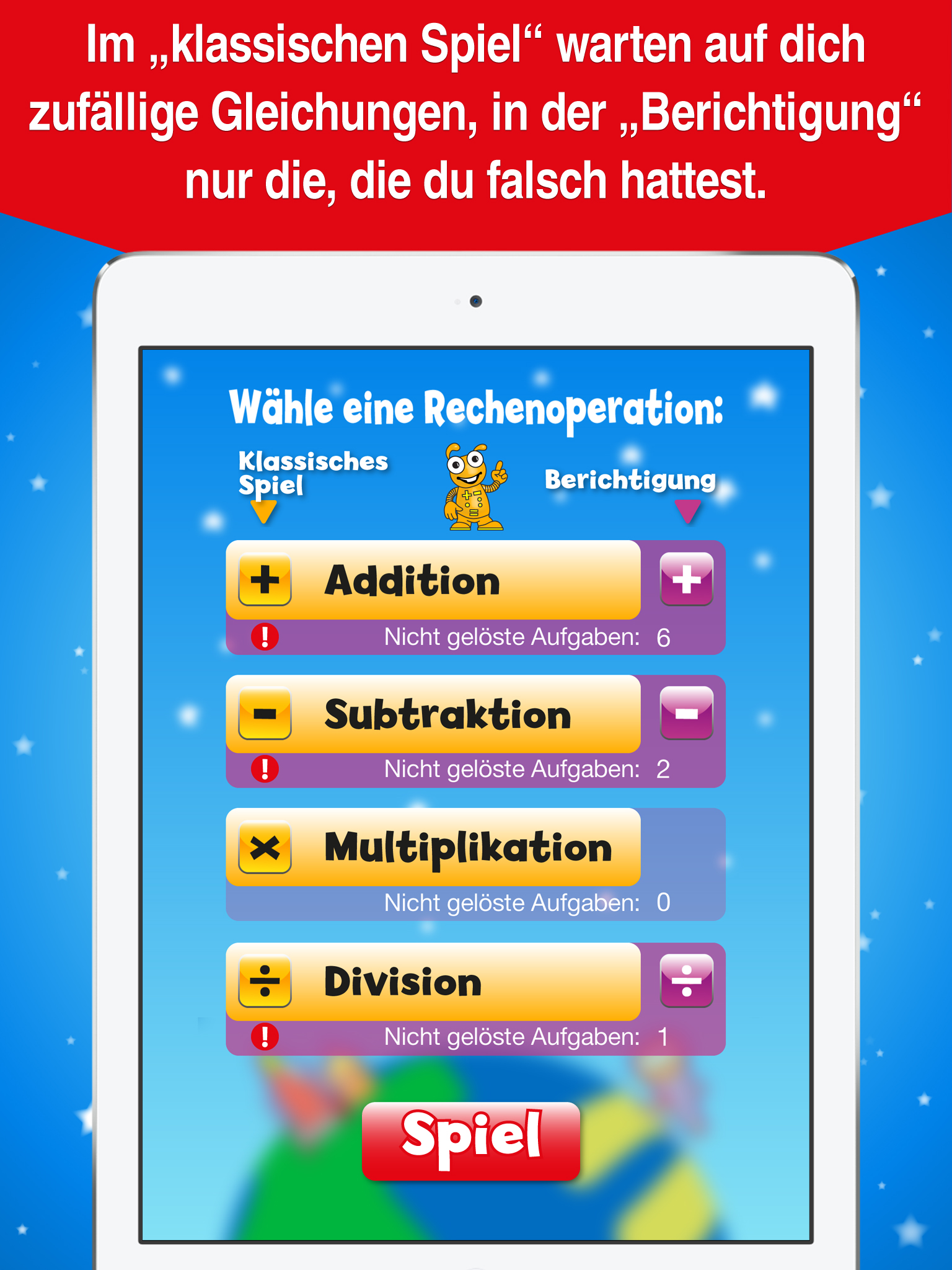 Mathespaß für kluge Kinder - Addition, Subtraktion, Multiplikation und Division! Das ist Mathematis GRATIS! screenshot 7
