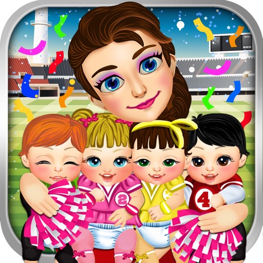Cheerleader Mommy's Baby Doctor Salon - Makeup Spa Prom Games for Girls! iOS App