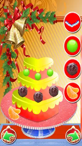 Game screenshot Christmas Cake Maker Salon Cooking Game mod apk